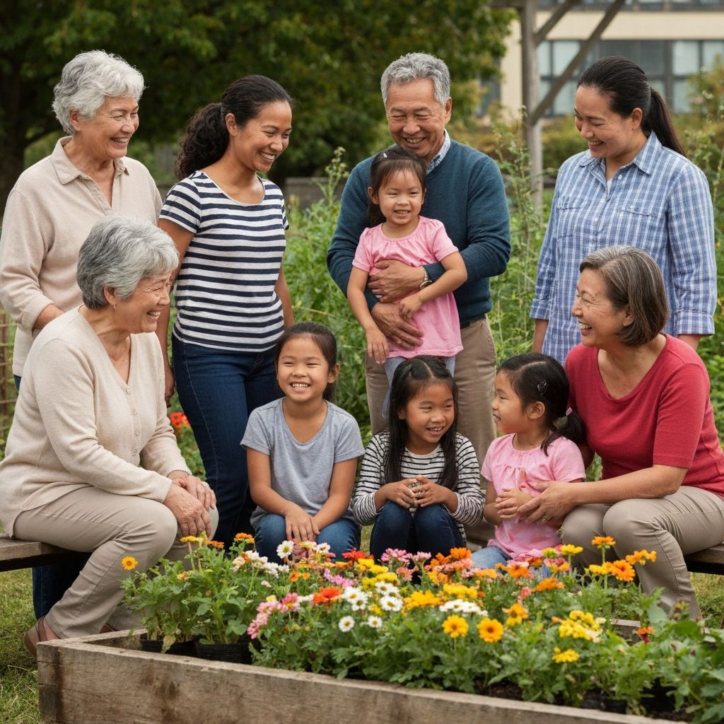 Families supporting each other in the community
